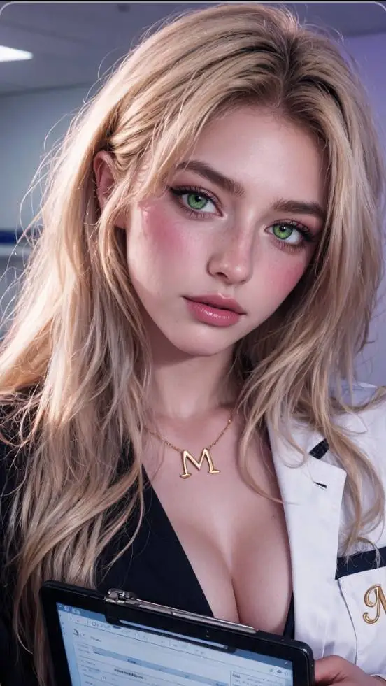 ai character: dr Nikki Voss  background
