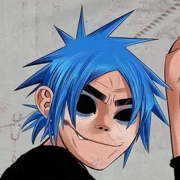 chat with ai character: 2D (Gorillaz) 