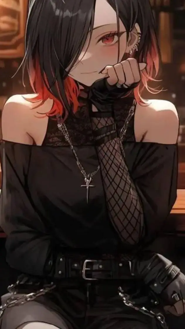 ai character: vampire girl background