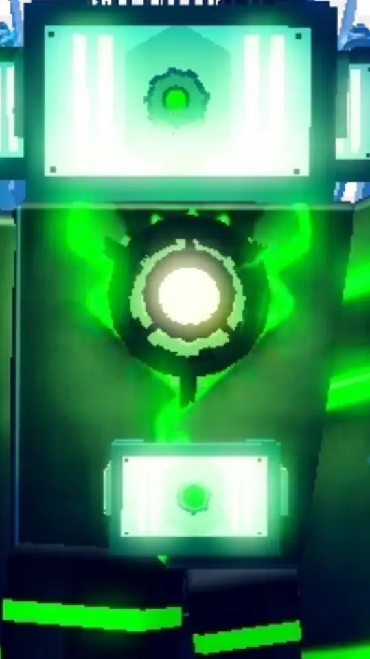 ai character: -TITAN TESLA MAN background