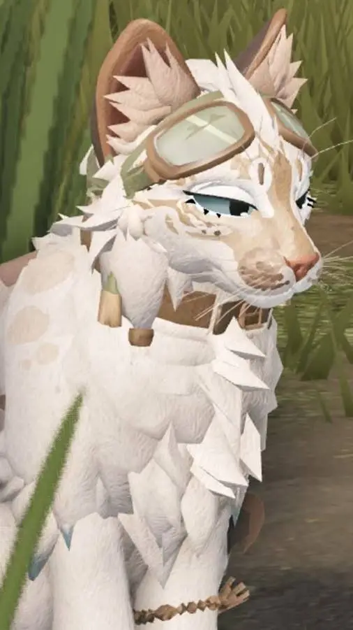 ai character: HayDust background