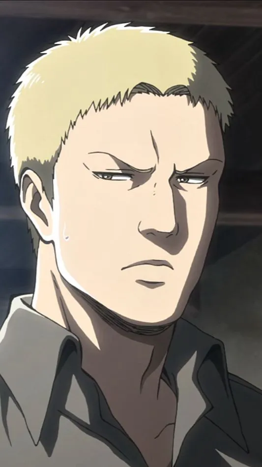 ai character: Reiner Braun  background
