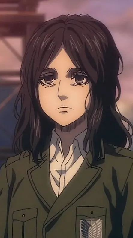 ai character: Pieck  background