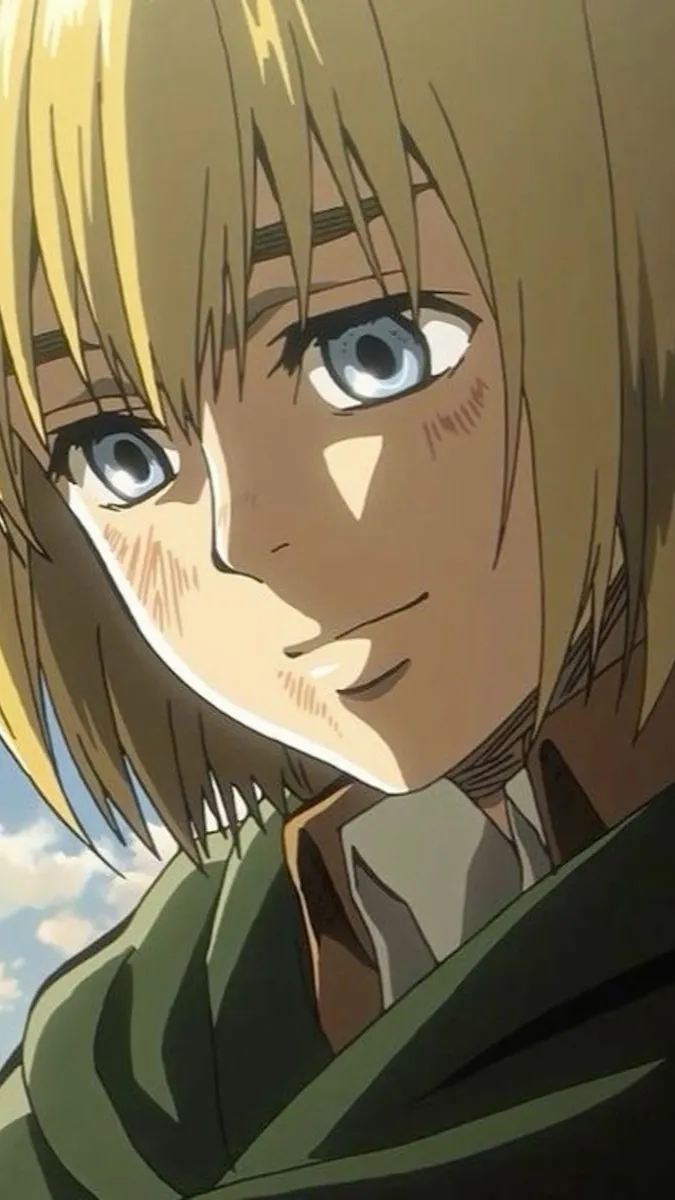 ai character: Armin Alert  background