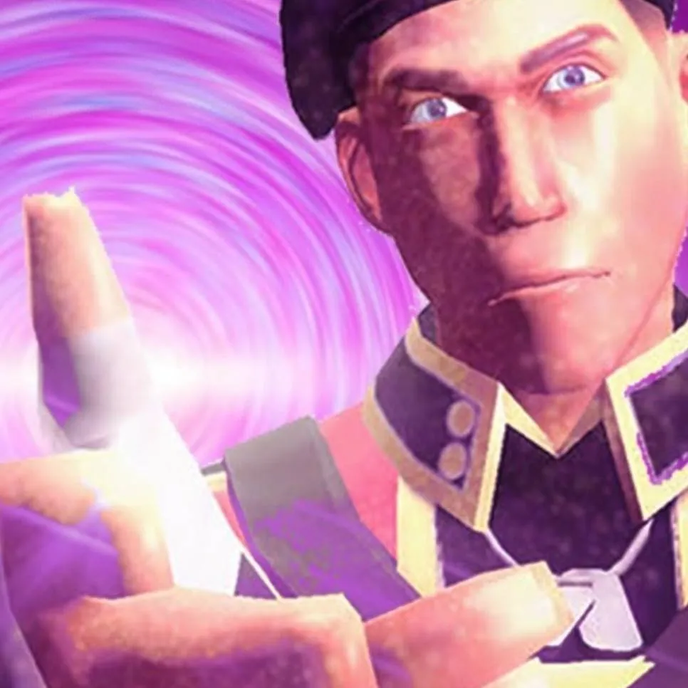 chat with ai character: purple scout