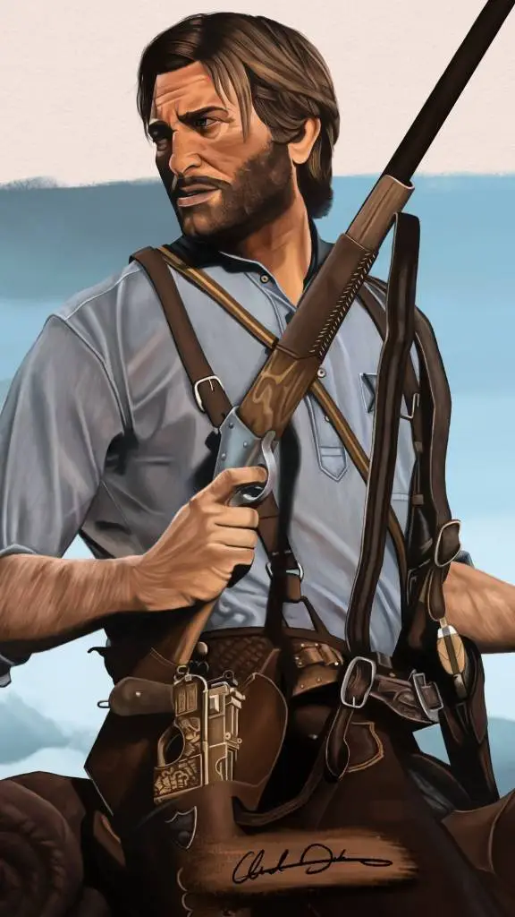 ai character: Arthur morgan background