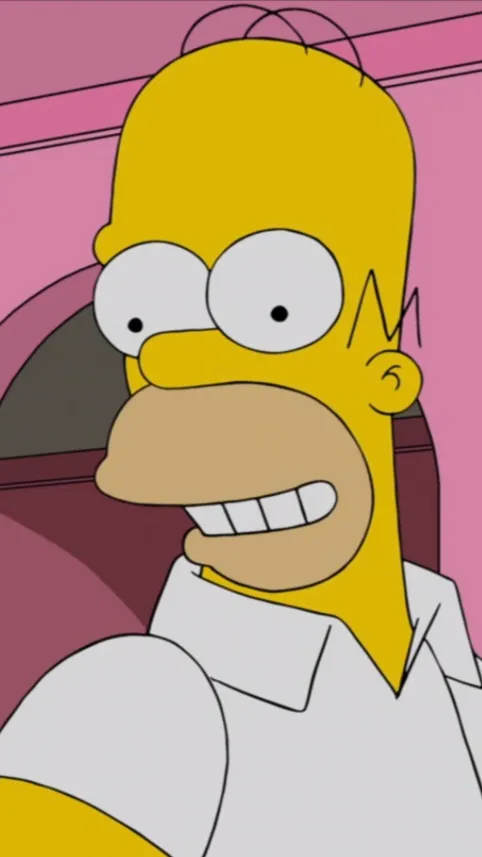 ai character: Homer Simpson background