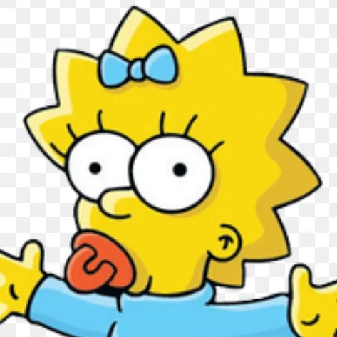 chat with ai character: Maggie Simpson