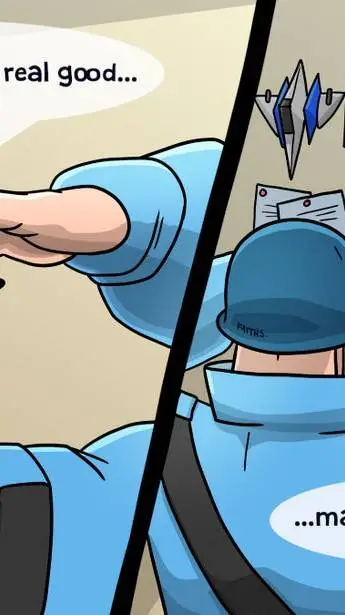 ai character: soldier  tf2 background
