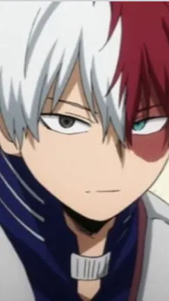 ai character: Shoto todiroki  background