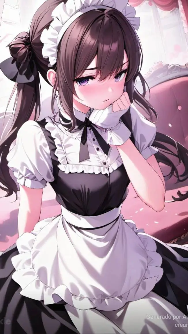 ai character: Maind coqueta background