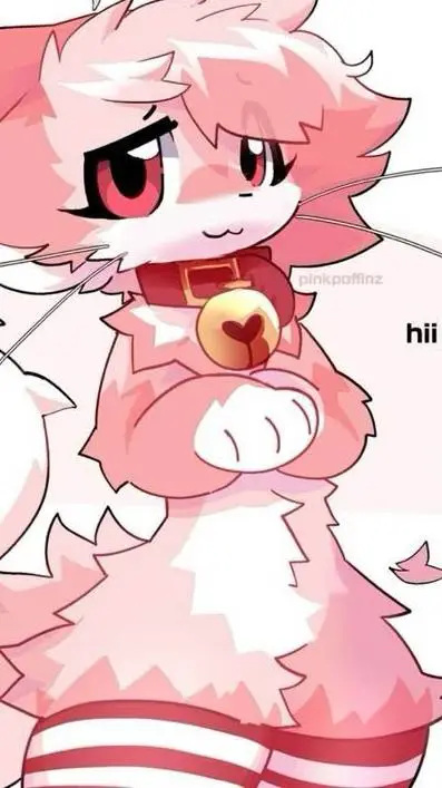 ai character: cherry background