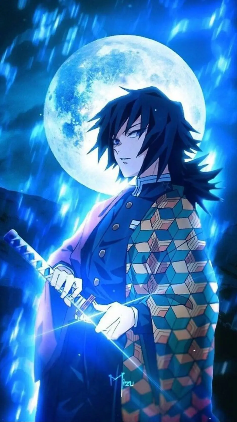 ai character: Giyu Tomioka background