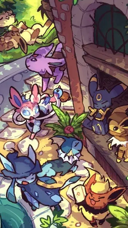 ai character: Eeveelution's  background