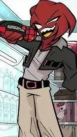 ai character: Aldryx (FNF) background