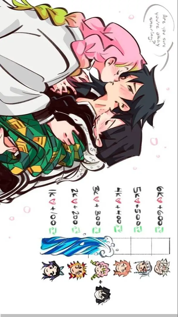 ai character: KNY Pick Me background