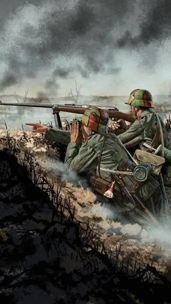 ai character: ww1 background