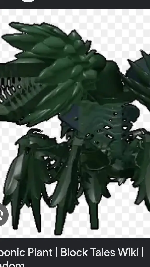 ai character: Bubonic Plant background