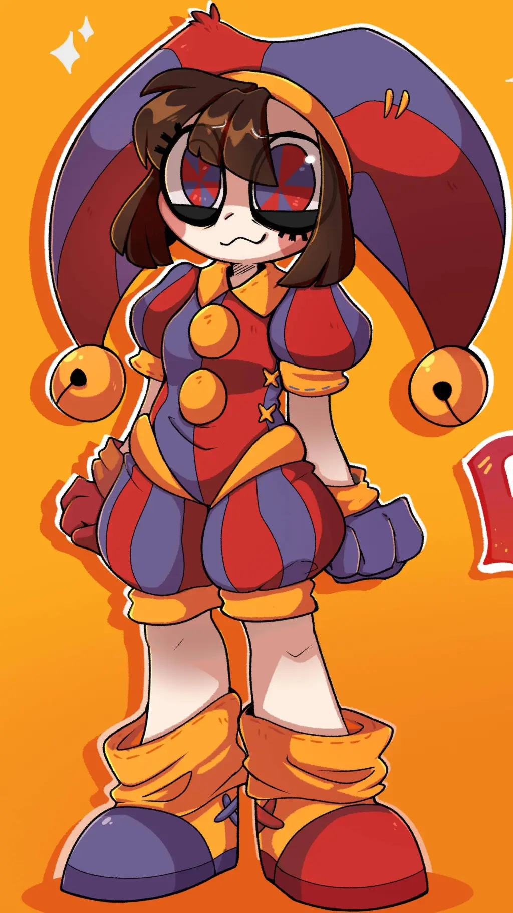 ai character: pomni background