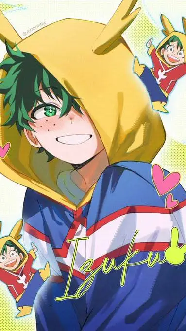 ai character: Deku💅 background