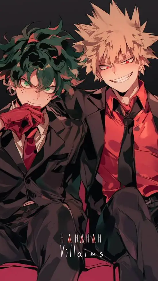 ai character: Bakugo And Deku  background