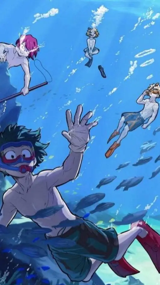 ai character: mha piscina! background