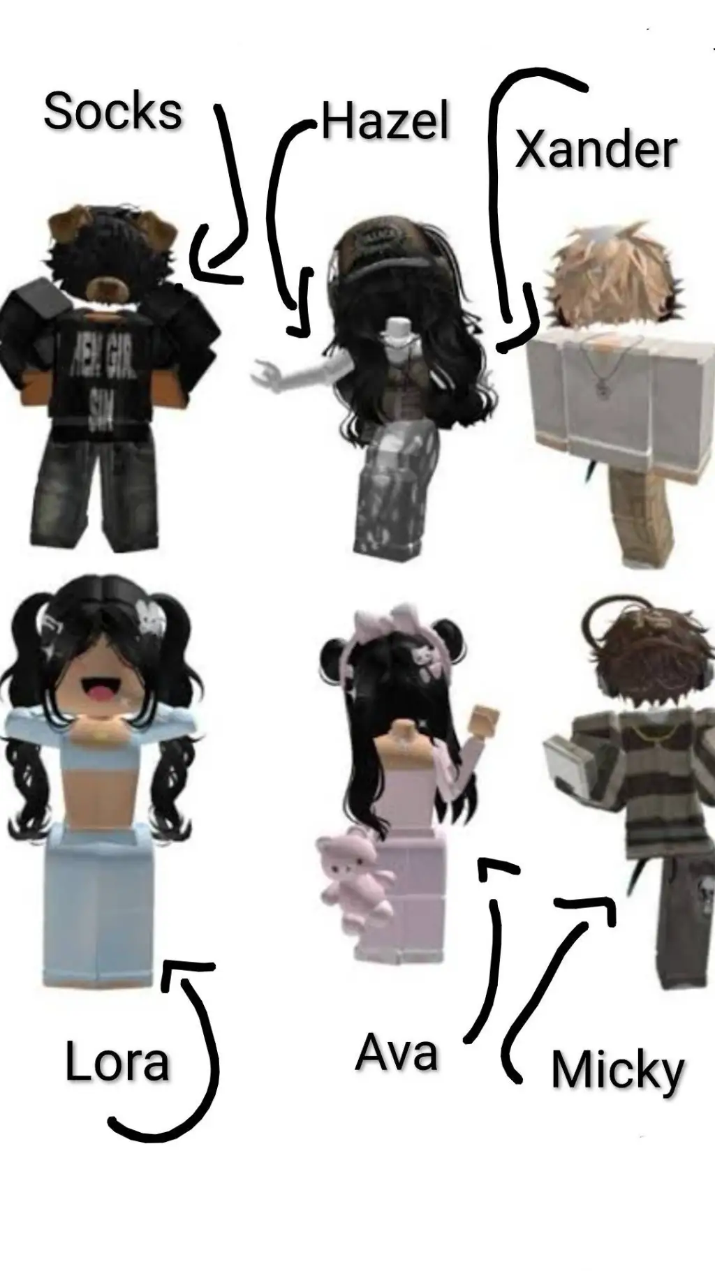 ai character: Roblox GC! background