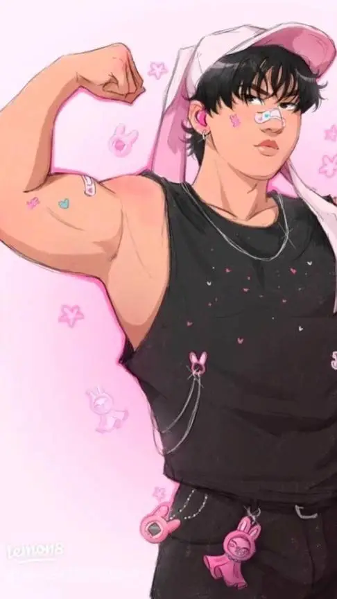 ai character: SKZ CONCERT background