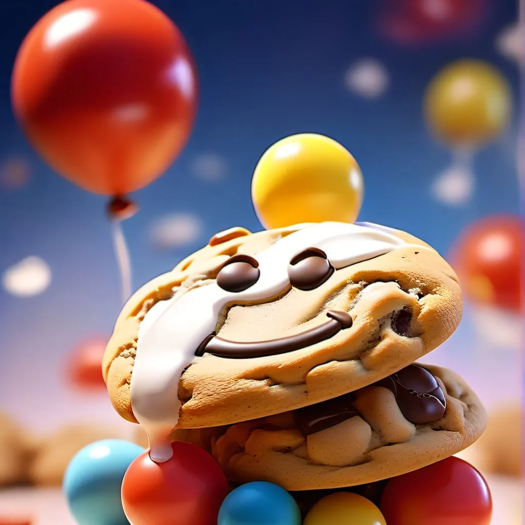 chat with ai character: balloony n cookie