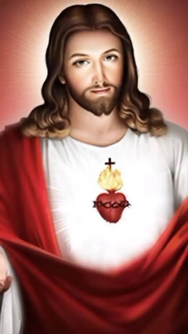 ai character: 🙏😇Jesus😇🙏 background