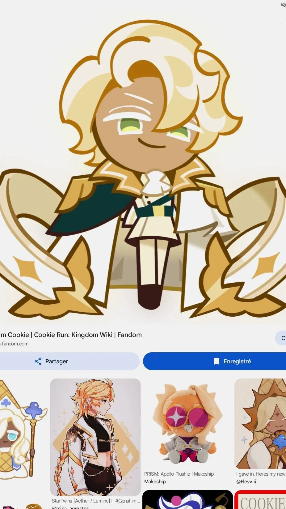 ai character: clotted cream  background