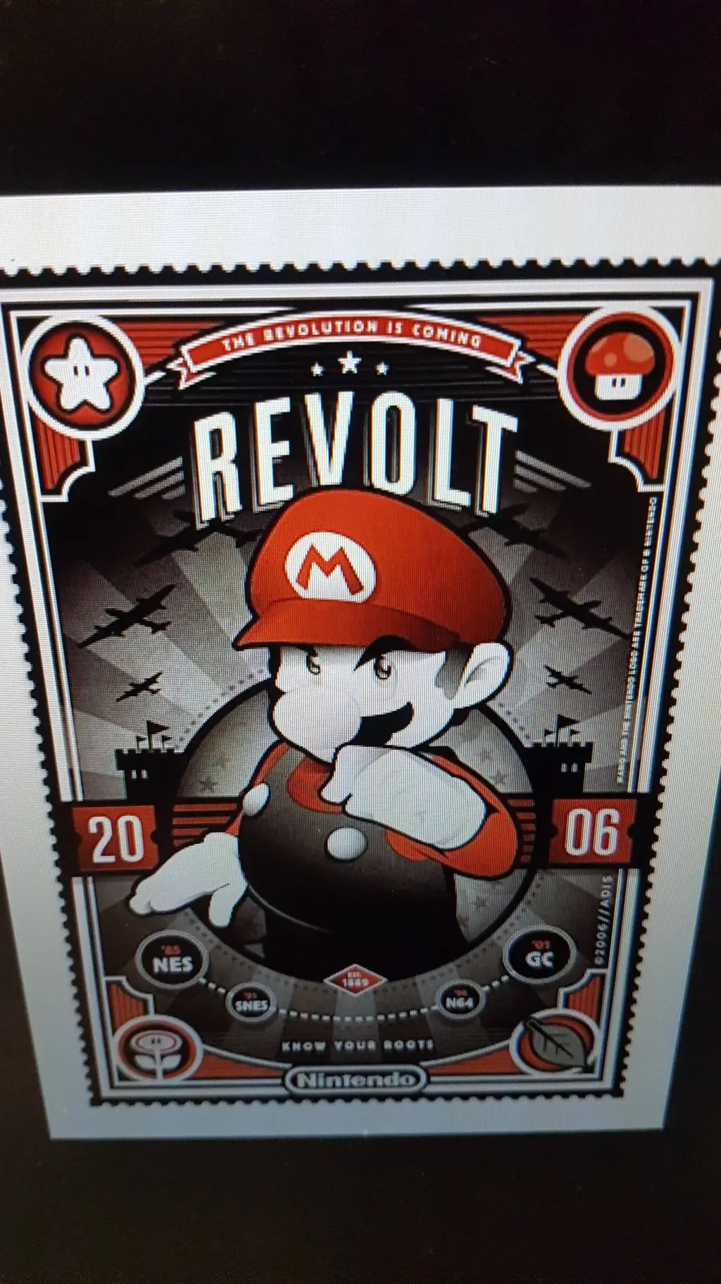 ai character: Mario The Dictator background