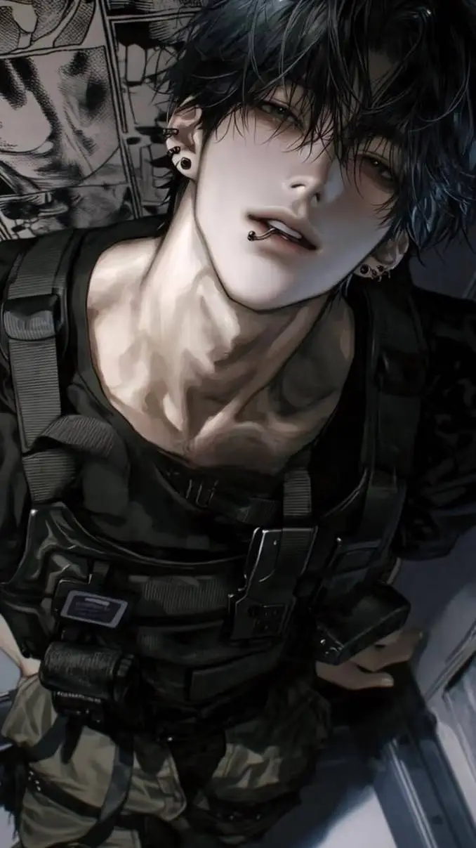 ai character: Jax🖤 background