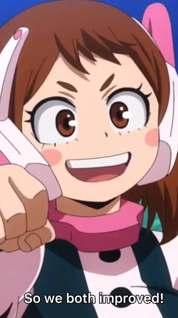 ai character: ochaco uraraka 🩷💕 background