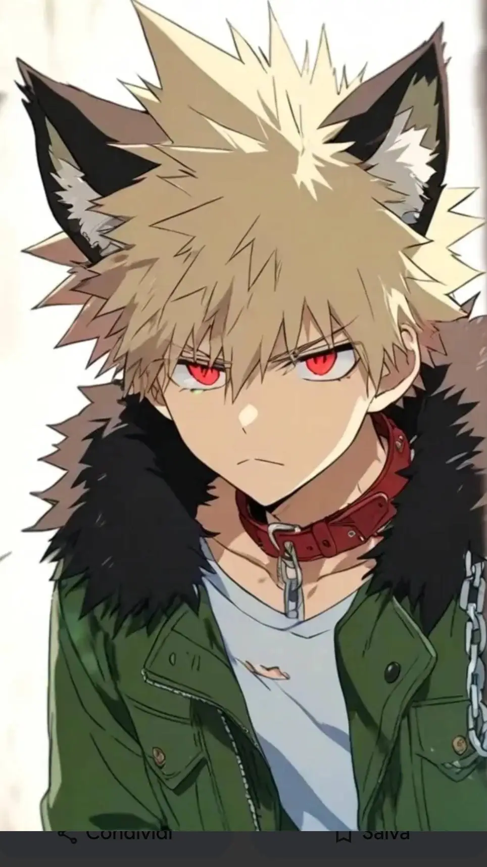 ai character: bakugo background