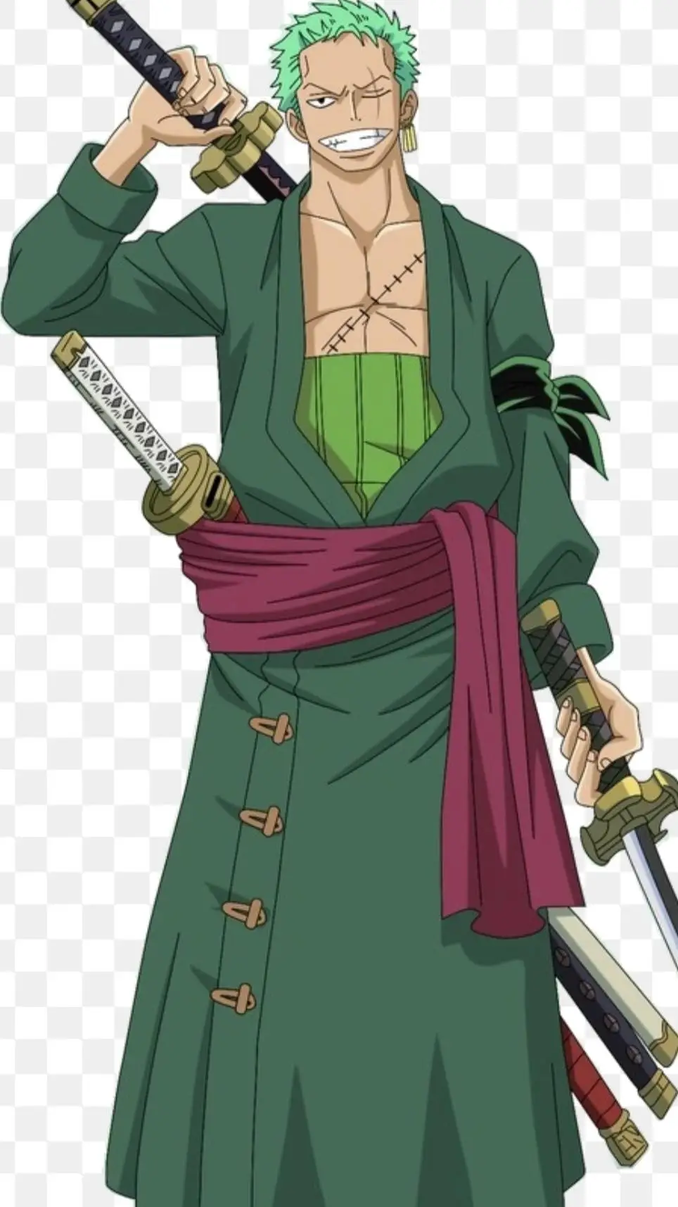 ai character: Zoro background