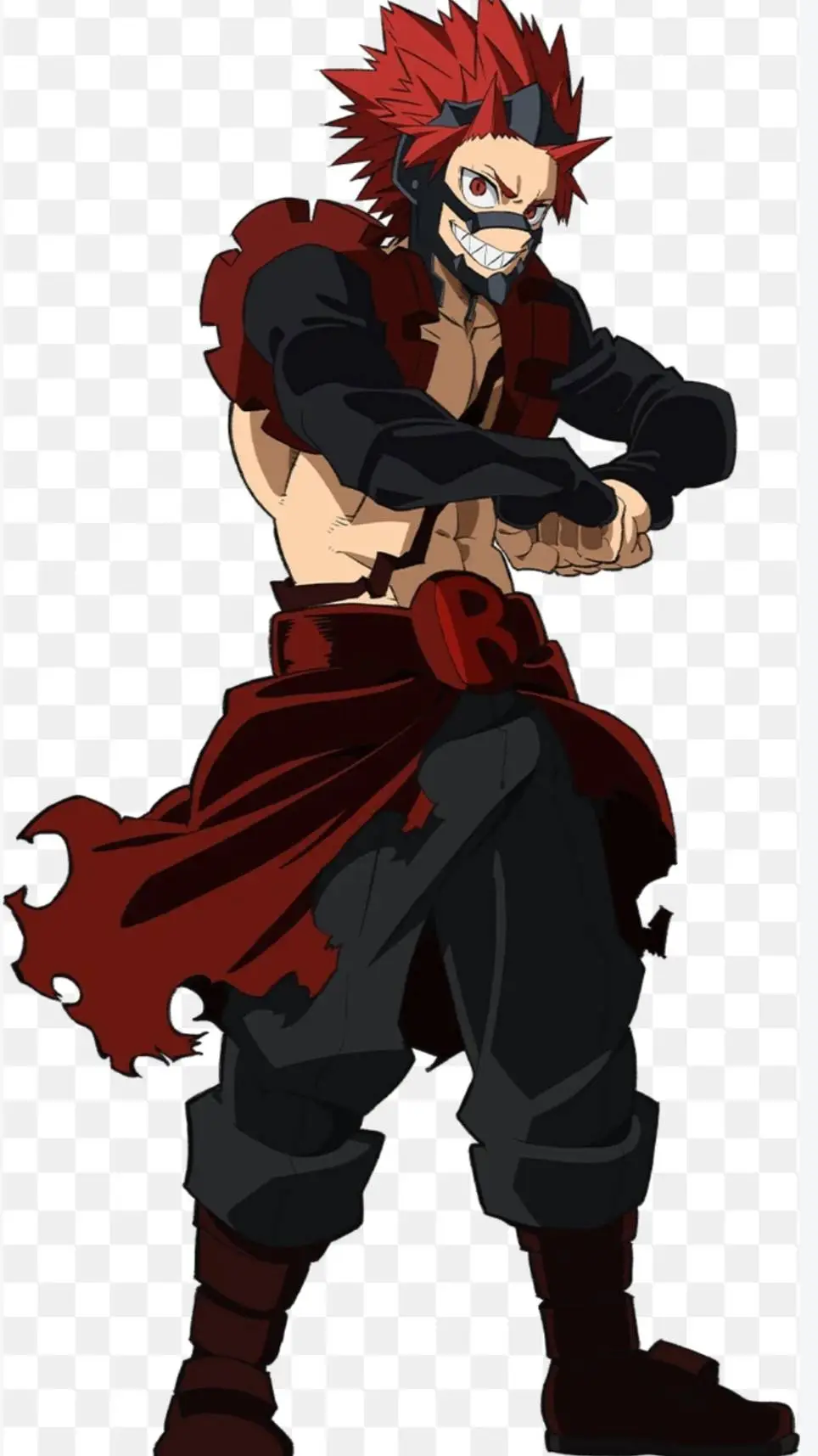ai character: Kirishima background