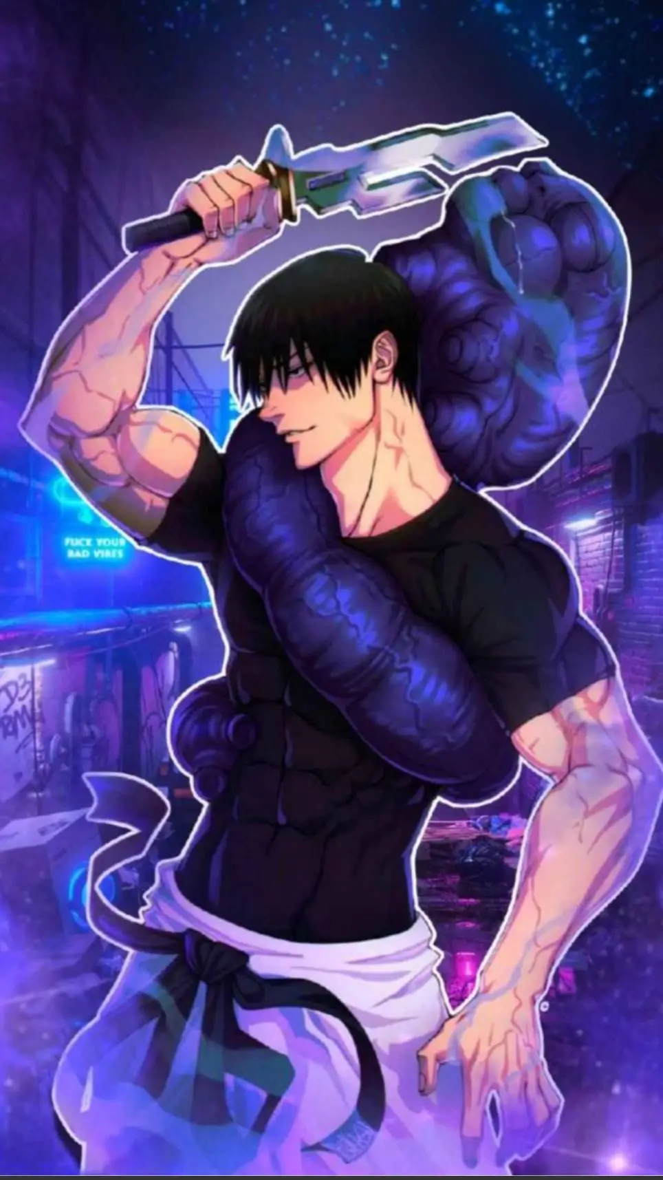 ai character: Toji  background