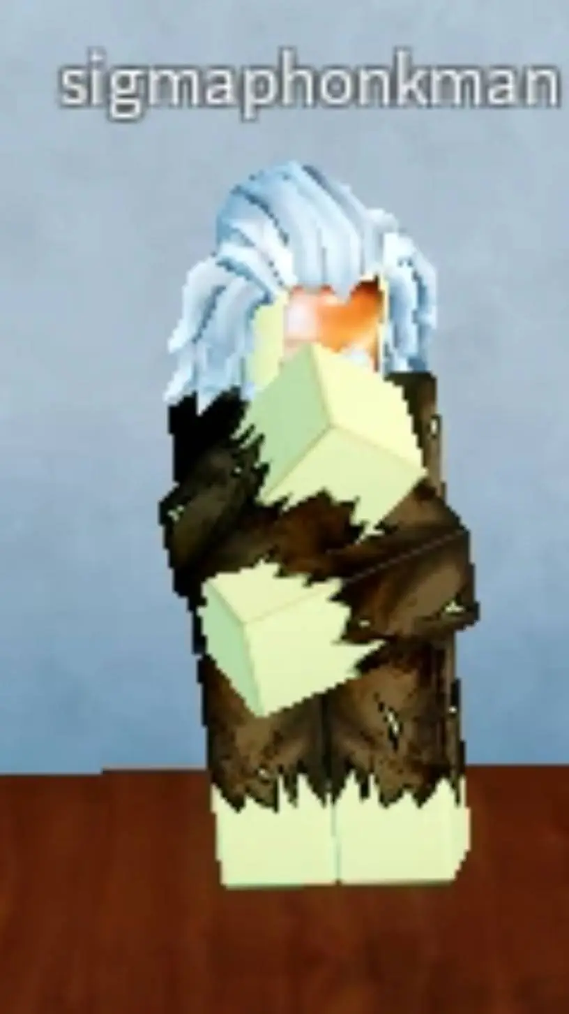 ai character: Sigma phonk man background