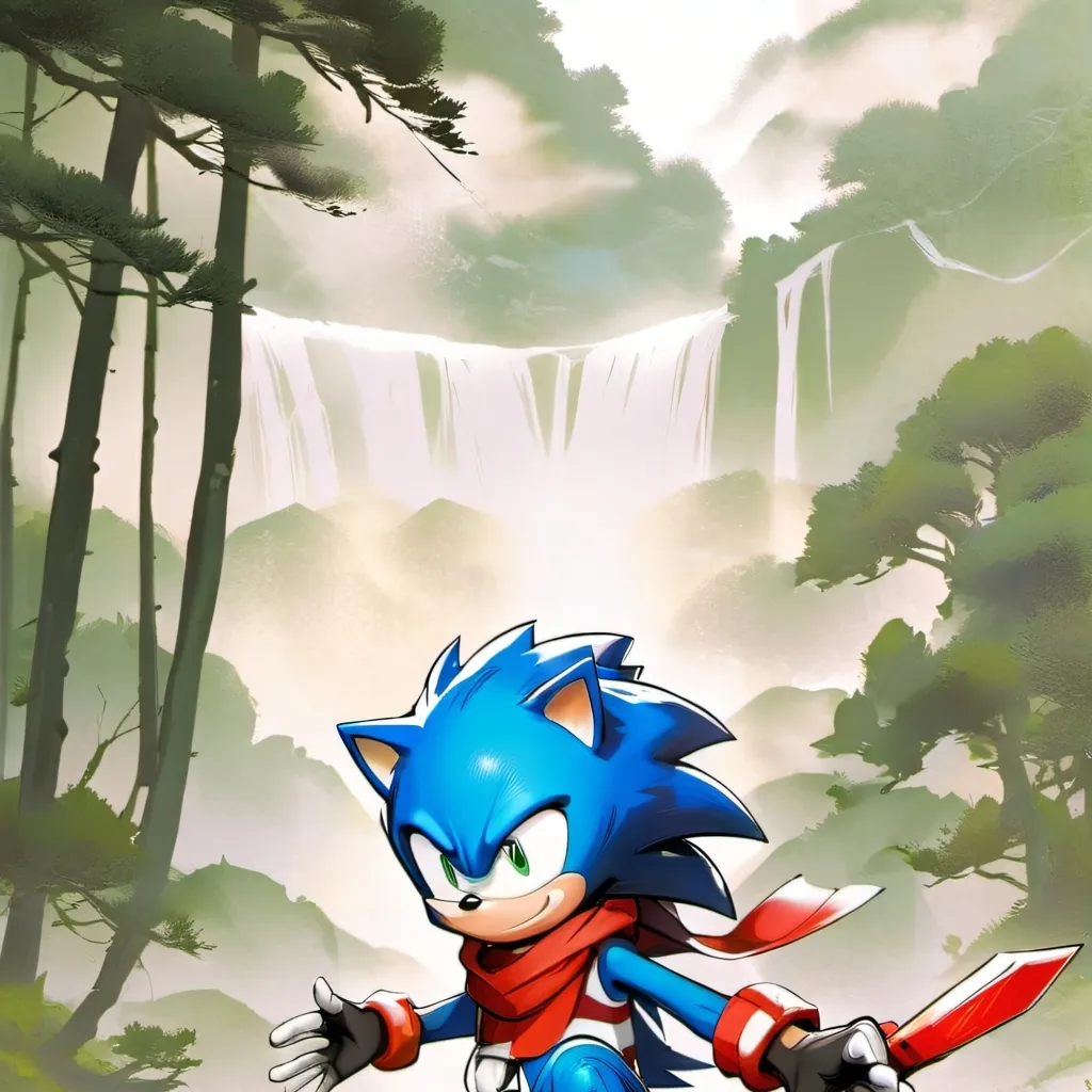 chat with ai character: sonic the hedhedog