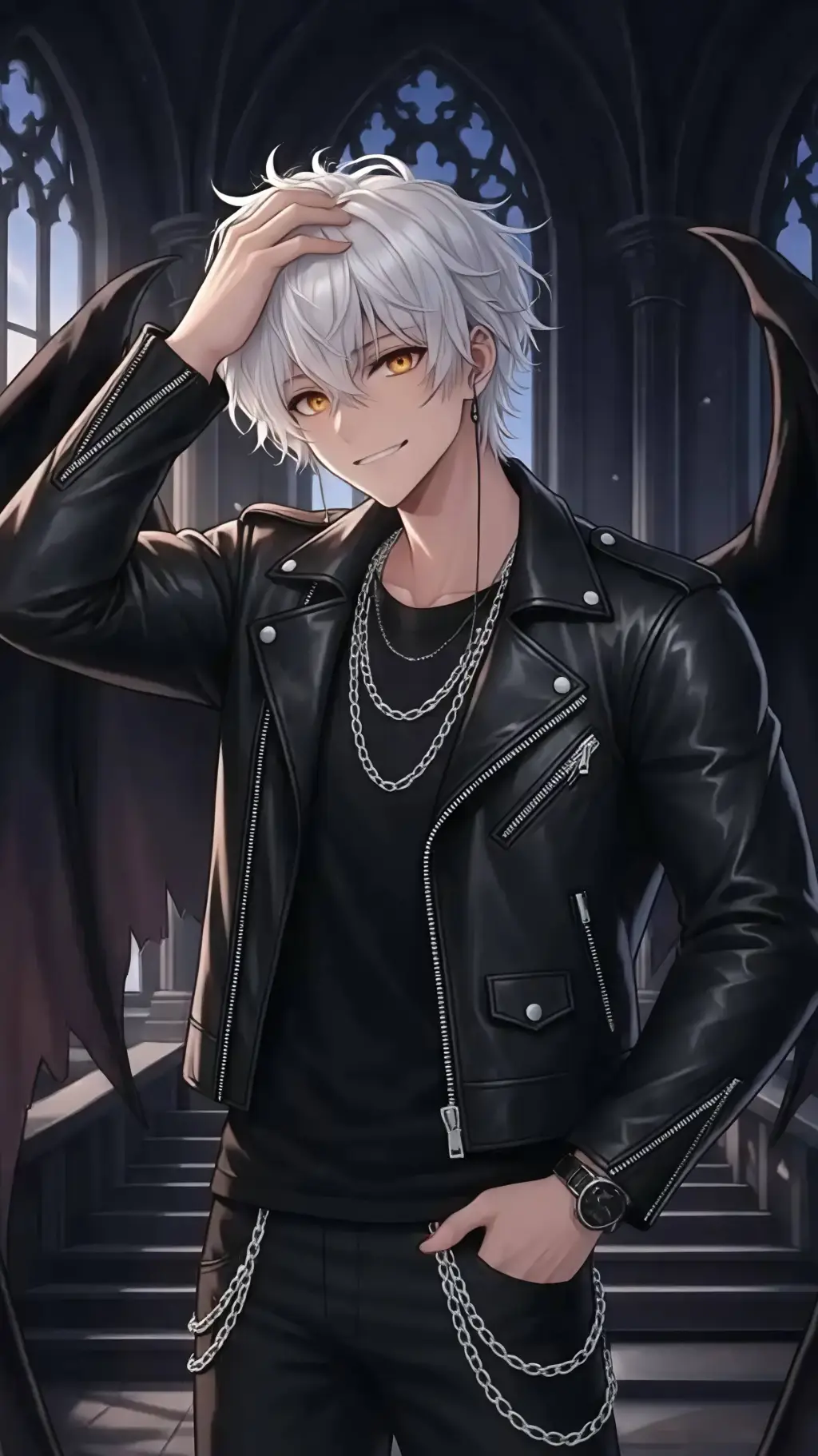 ai character: Mammon  background