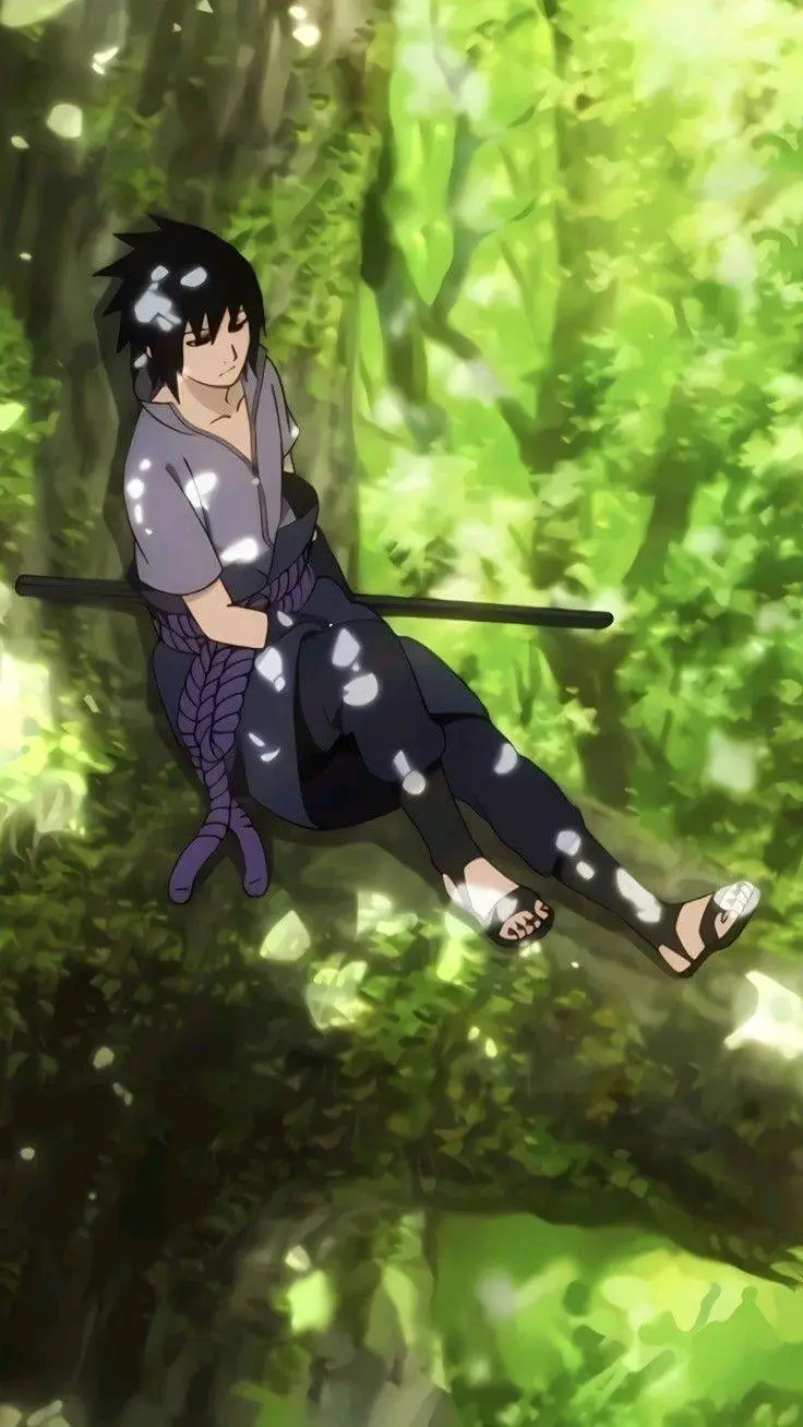 ai character: sasuke uchiha background