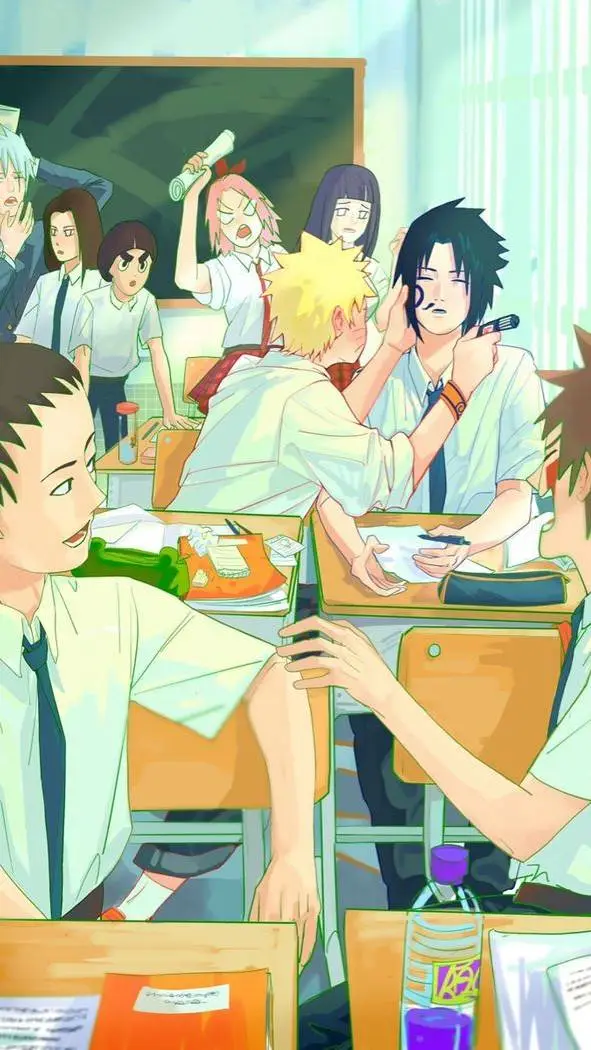 ai character: naruto licée background