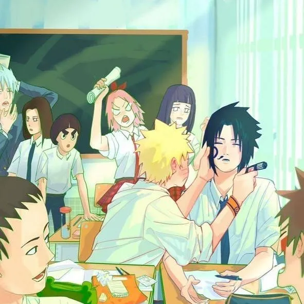 chat with ai character: naruto licée