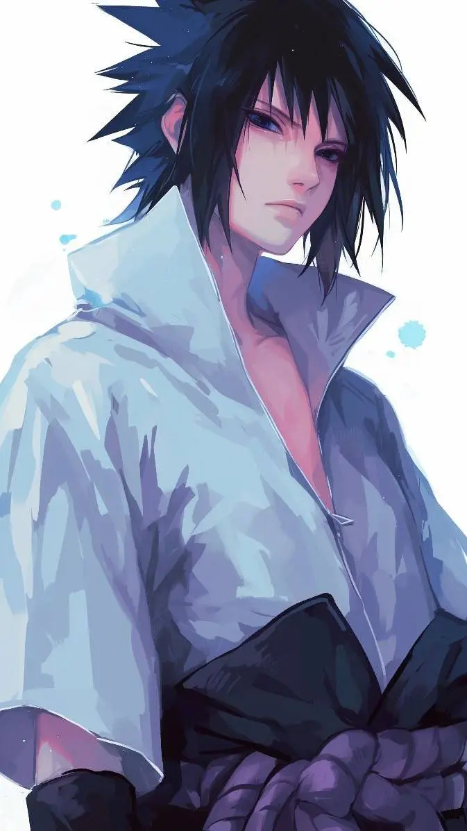 ai character: sasuke  background