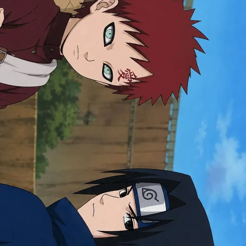 chat with ai character: gaara et sasuke