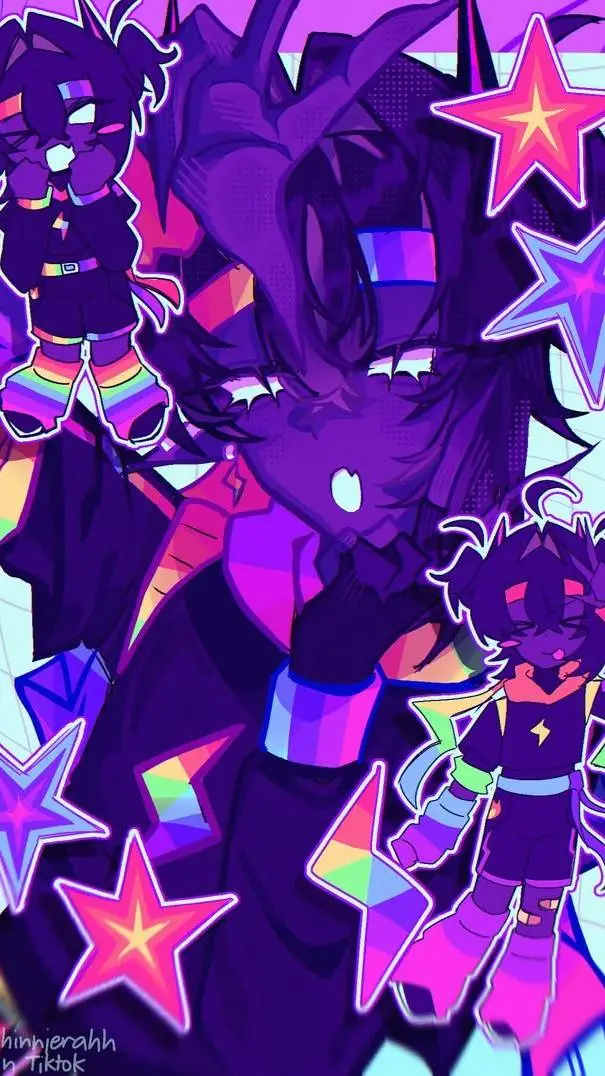 ai character: unstable smp🖤 background