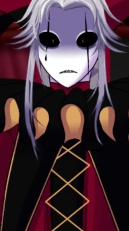ai character: Pierrot  background
