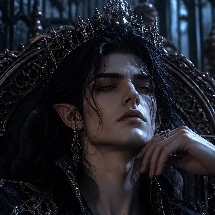 chat with ai character: Dark FaeKing Rhaes