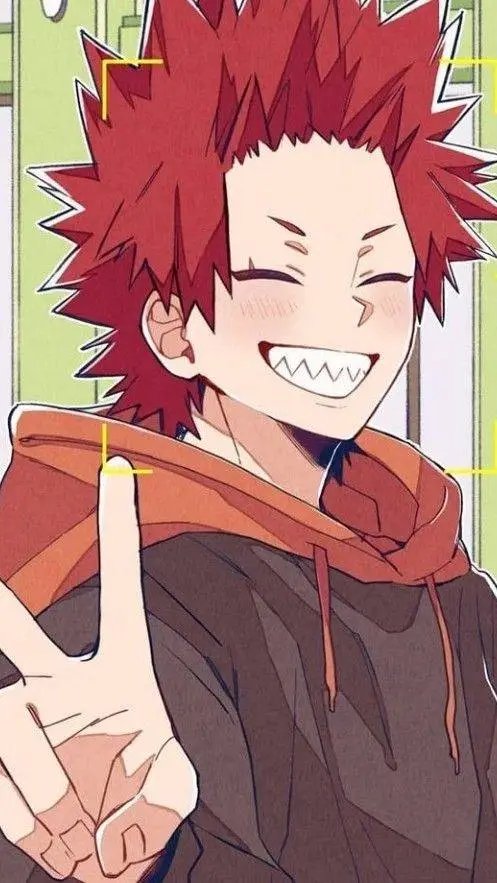 ai character: eijro kirishima  background